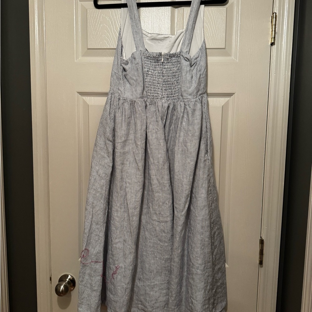Quince European linen midi dress size M - Picture 6 of 6